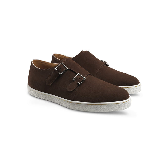 Sneakers - HOLME Monk Double Buckles Suede & Rubber Soles