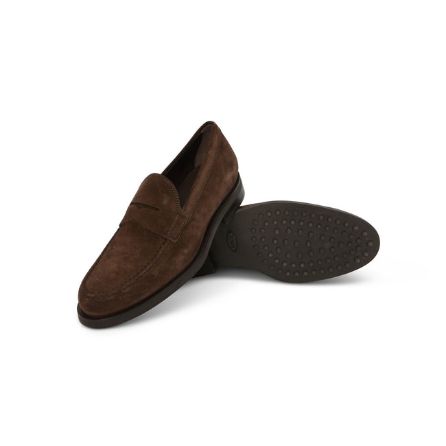 Loafers - NEW BOSTON Suede & Rubber Soles + Apron