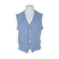  Gilet - BALTIMORE Knitted Cashmere Sleeveless Buttoned 