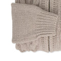 Cable Knit Sweater - Cashmere Zipped 