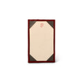 Brown Grained Leather Notepad