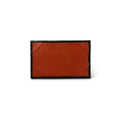 Black and Cognac Grained Leather Notepad