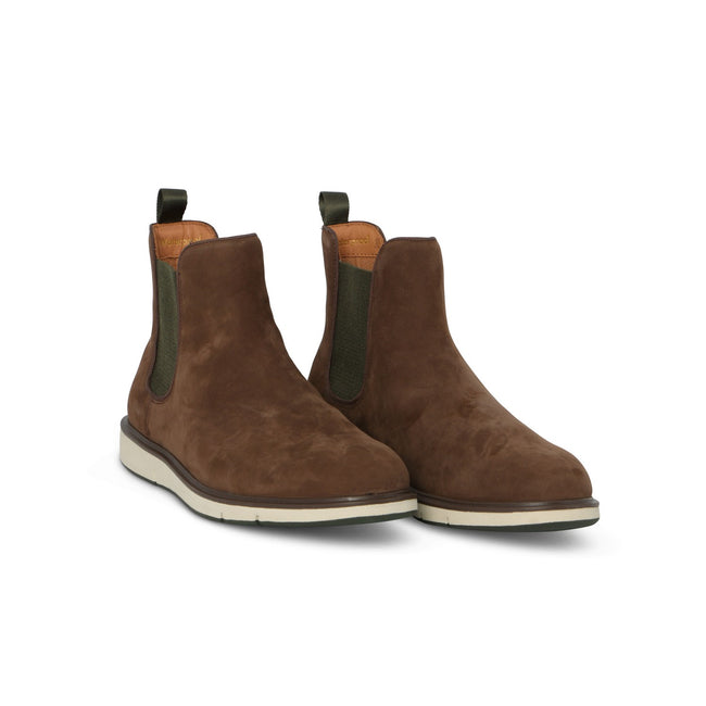 Chelsea Boots in Brown Suede