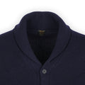 Cardigan - Wool Shawl Collar Buttoned