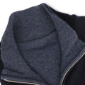 Cardigan - Cashmere Reversible Zipped 