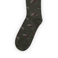 Socks - Dog Pattern Wool & Nylon Long