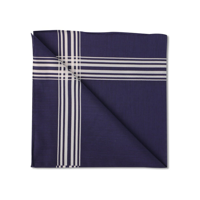 Navy 48cm Handkerchief