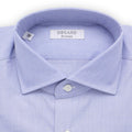Shirt -" Fil A Fil "Cotton Single Cuff Italian Collar