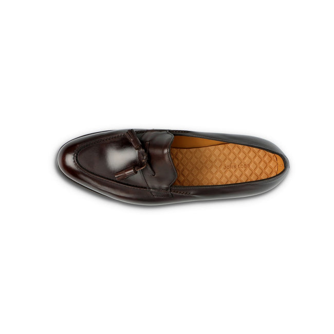 Tassel Loafers - CALLINGTON Museum Calf Leather & Single Leather Soles + Apron 