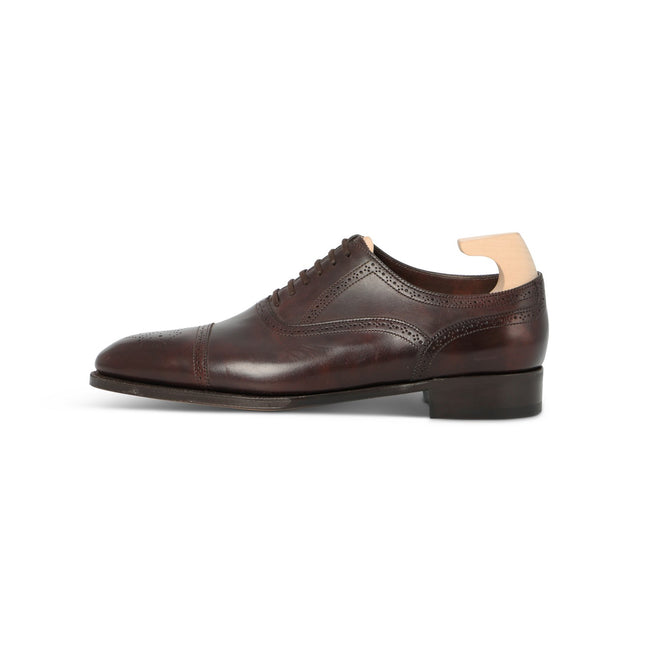 Oxfords - STOCKLEY Museum Calf Leather & Prestige Leather Soles Lace-Ups + Medallion