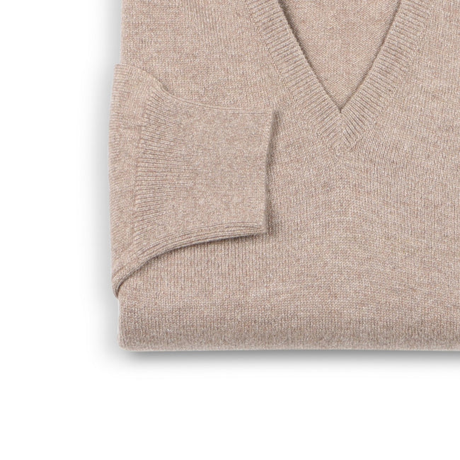 Sweater - Cashmere 1 Ply V-Neck 