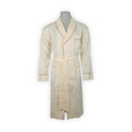 Dressing Gown Bicolour Checked Wool 