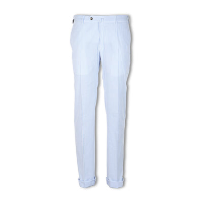 Pants - Striped Seersucker Cotton 