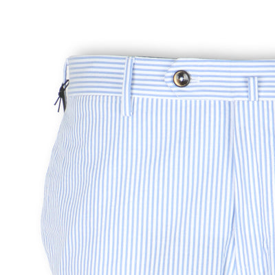 Pants - Striped Seersucker Cotton 