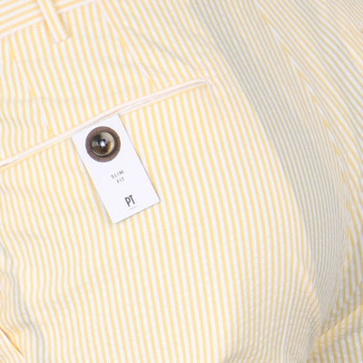 Pants - Striped Seersucker Cotton 