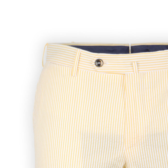 Pants - Striped Seersucker Cotton 