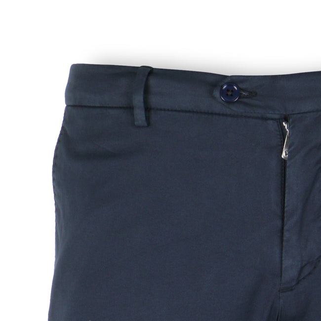 Pants - Micro Oxford Cotton & Silk Stretch 