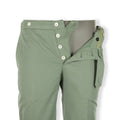Plain Colour Micro Oxford Straps And Buttons Pants