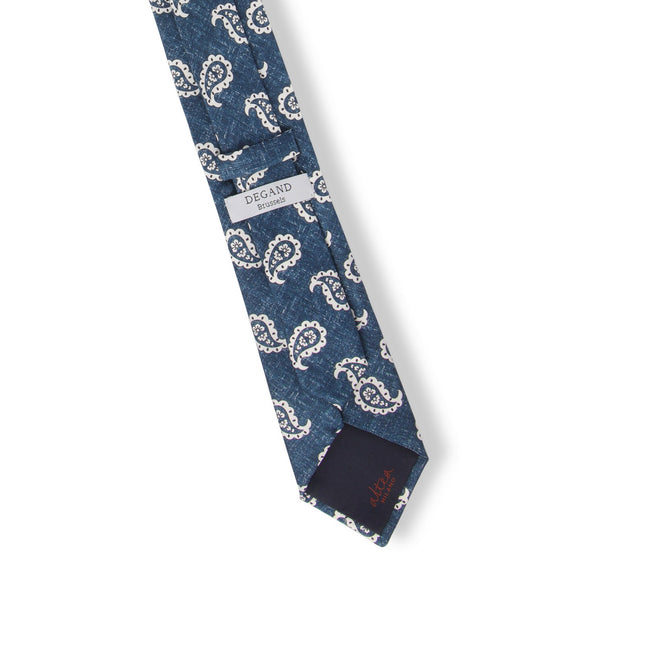 Tie - Paisley Pattern Silk