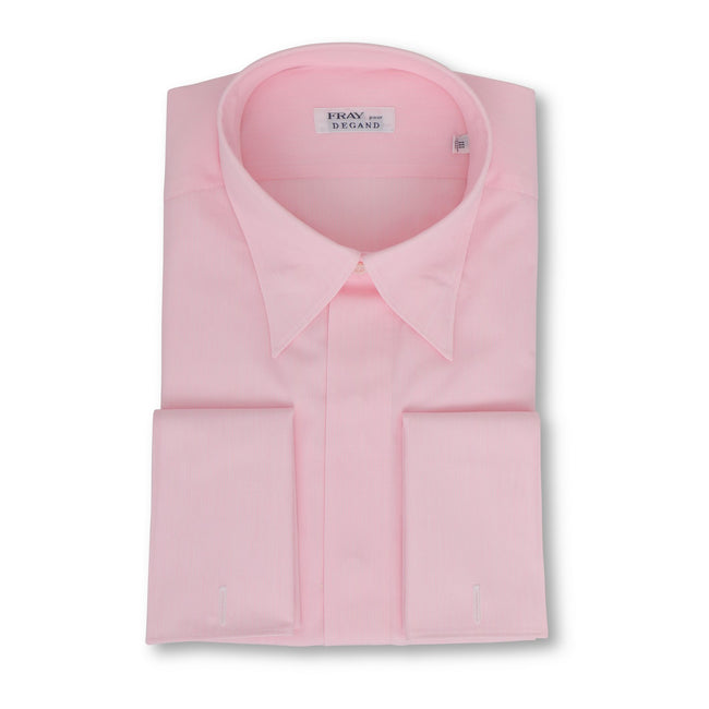 Shirt - MATTEO Prinstripe Pattern Cotton Double Cuff 