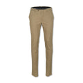 Beige Oxford Stretch Pants