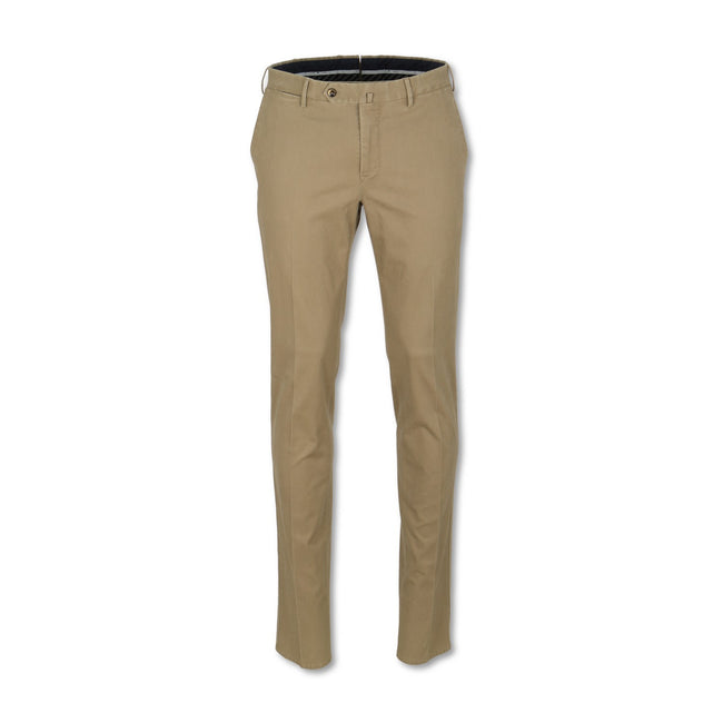 Beige Oxford Stretch Pants