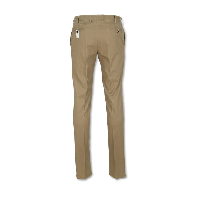 Beige Oxford Stretch Pants