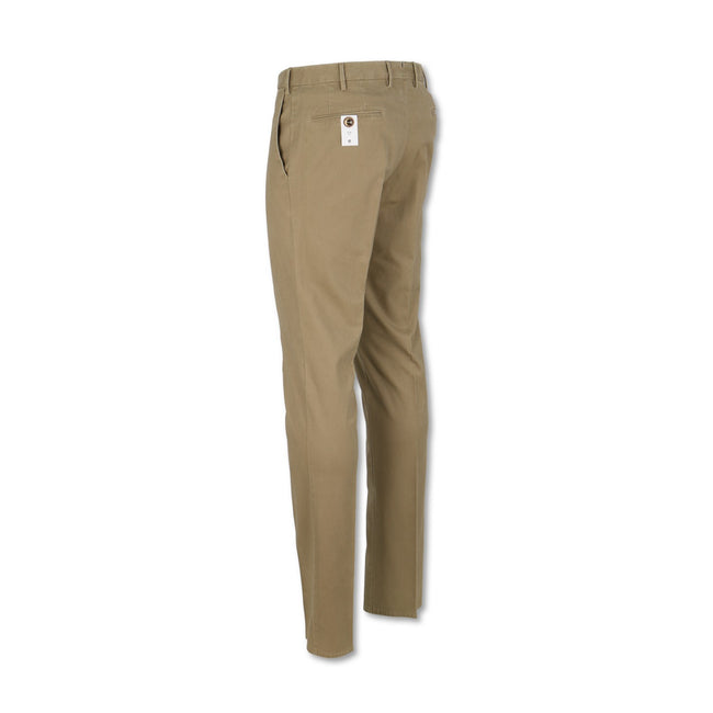 Beige Oxford Stretch Pants