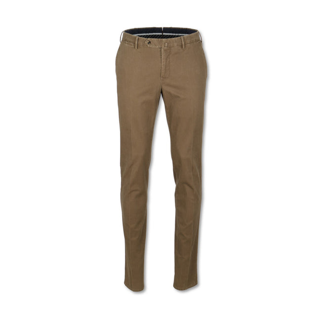 Taupe Oxford Stretch Pants