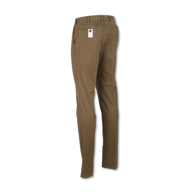Taupe Oxford Stretch Pants