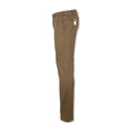 Taupe Oxford Stretch Pants