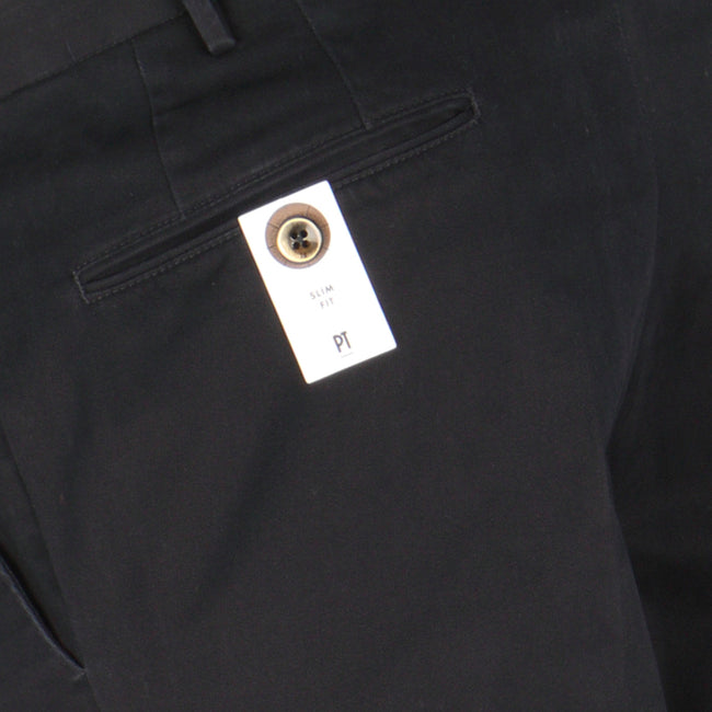 Navy Oxford Stretch Pants