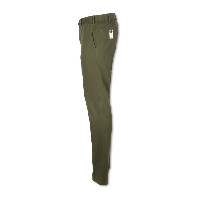 Khaki Oxford Stretch Pants