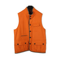 Waistcoat - Wool Buttoned High Collar